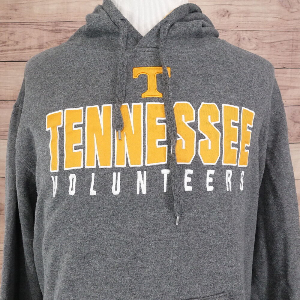 TENNESSEE VOLUNTEERS EMBROIDERED LOGO PULLOVER HOODIE SIZE XL
